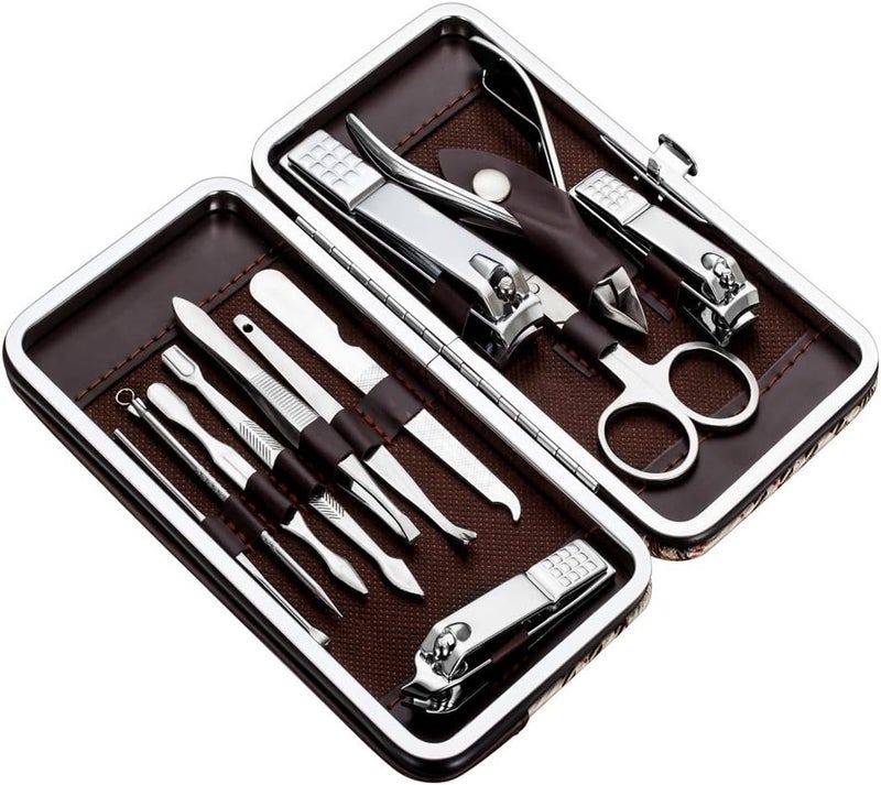 Tseoa 12-Piece Manicure and Pedicure Kit - Image 1